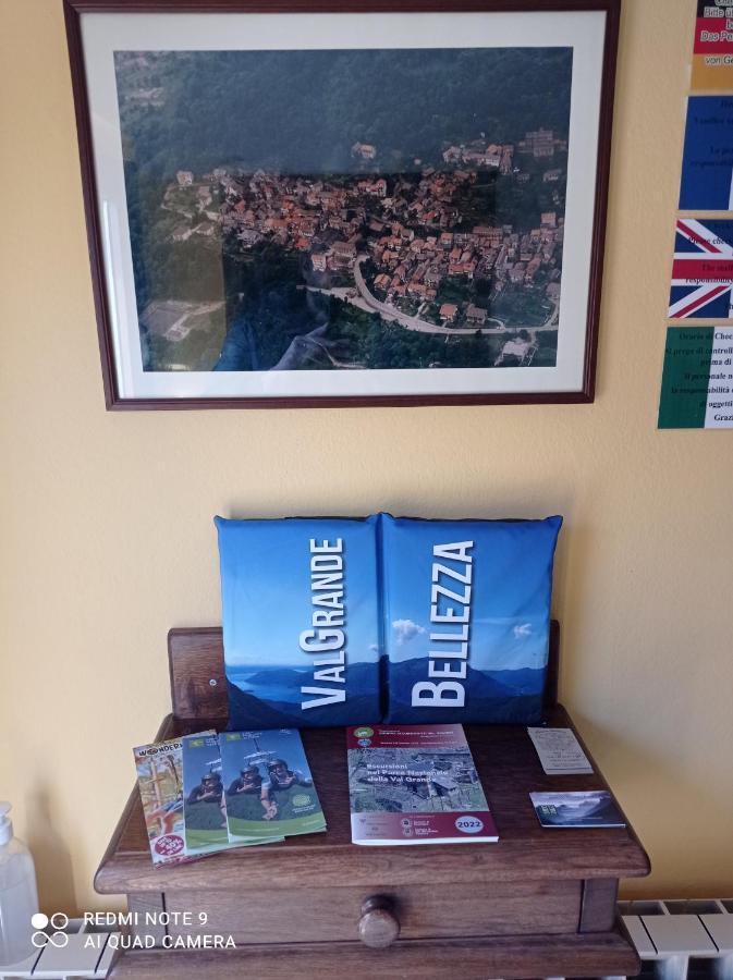 Apartmán Da Nonna Pina Cossogno Exteriér fotografie